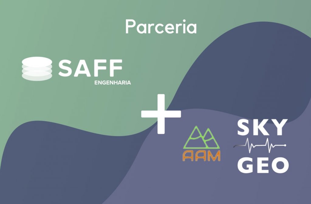 Imagem que ilustra a parceria de negócios entre saff, aam e skygeo